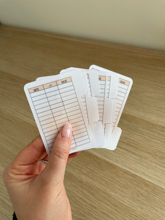 Trackers de Porte-monnaie Beige