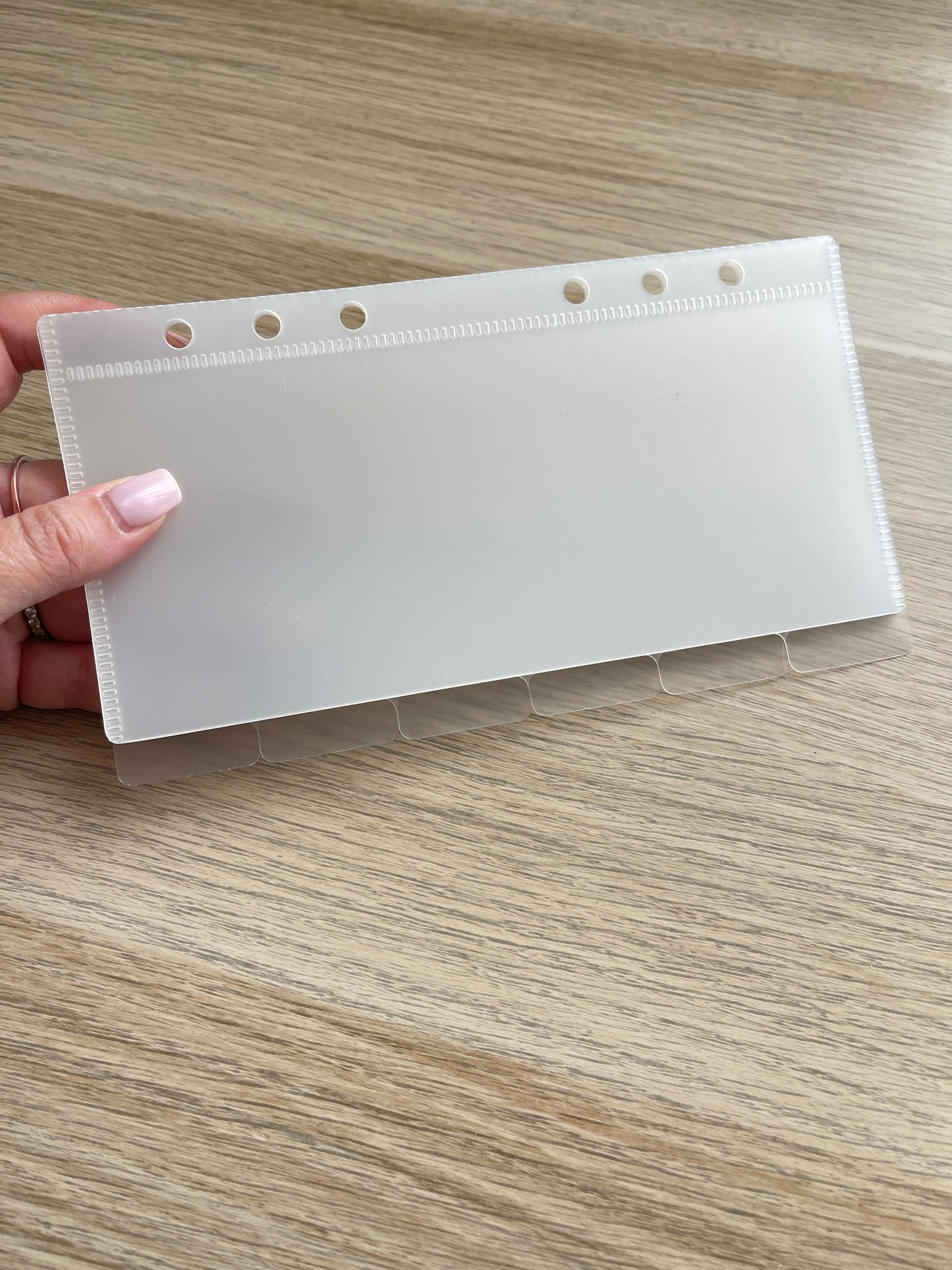 Enveloppes à Onglet -Transparent- A6