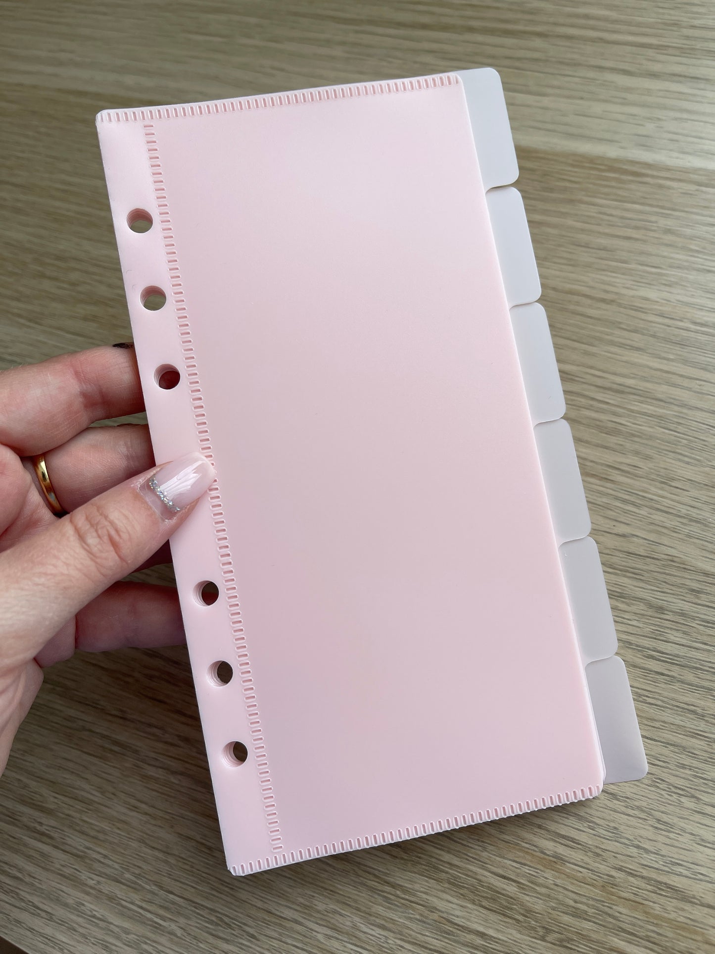 Enveloppes à onglet - Rose - A6