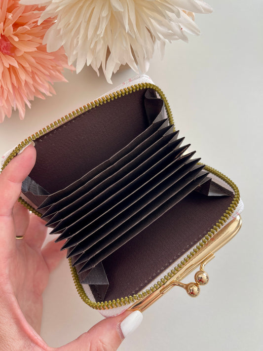 Porte-monnaie ZP - Noeuds Rose