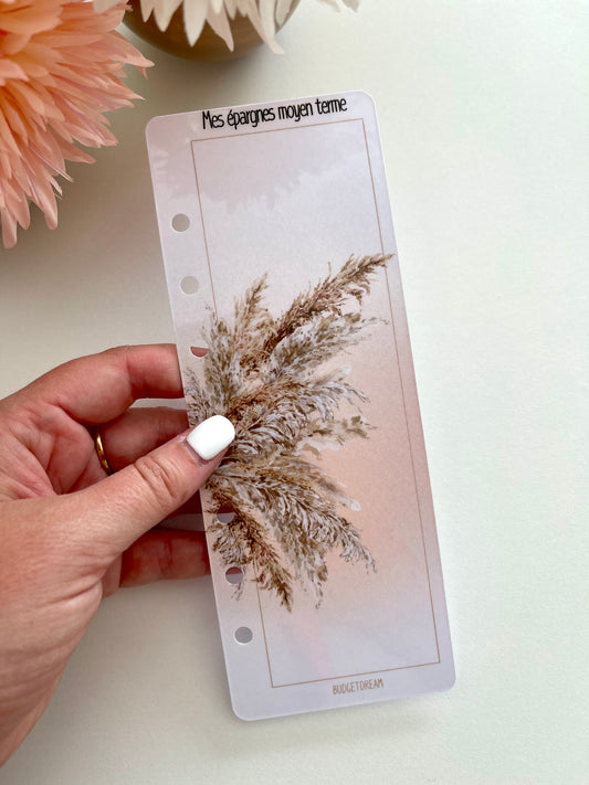 Marque-pages - Fleurs séchées - A6