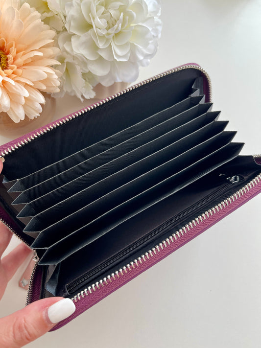 Porte-feuille Violet + Trackers