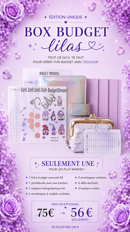 Box Lilas - Édition unique