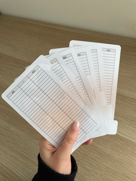 Trackers de Porte-feuille BEIGE