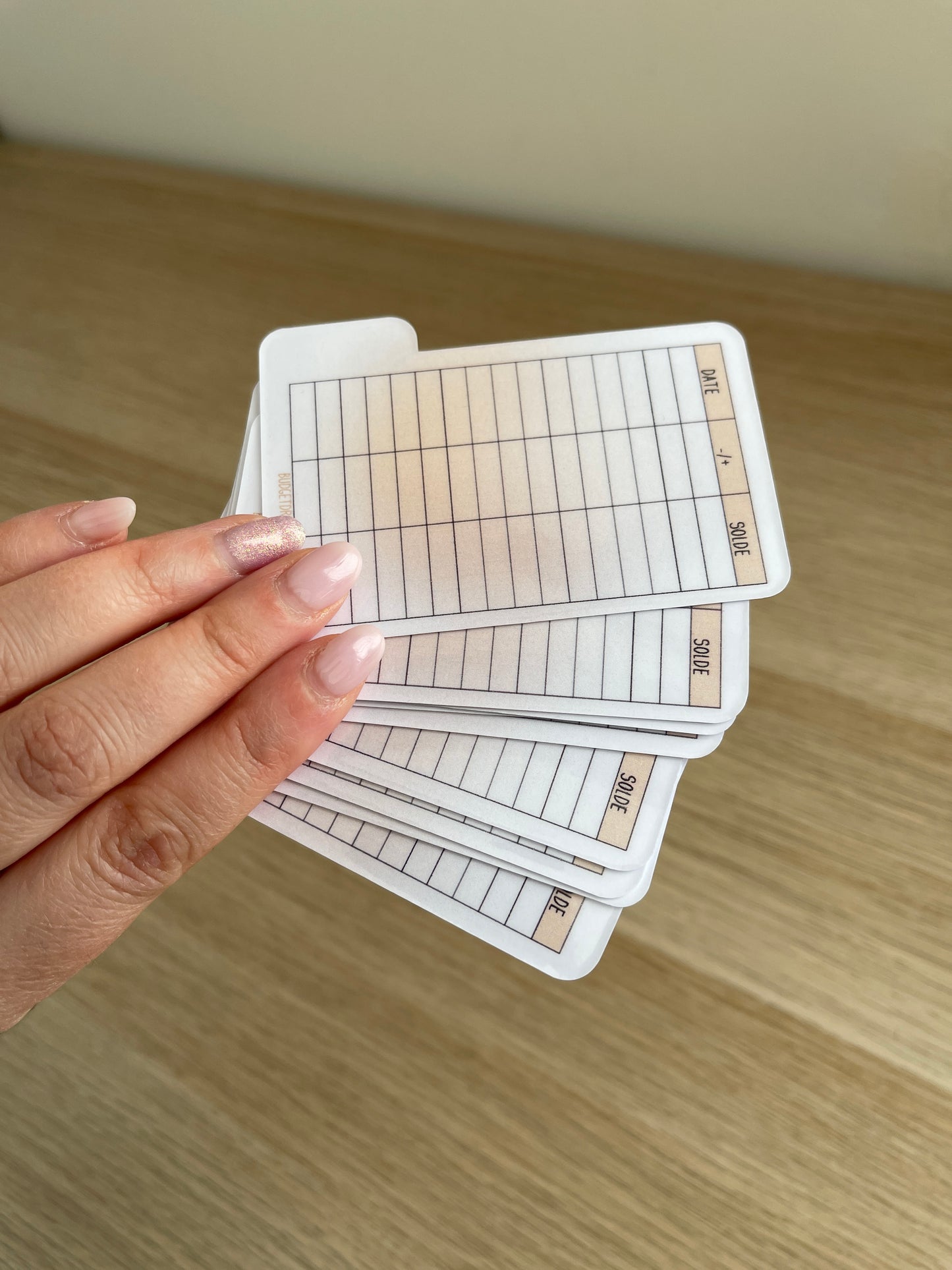 Trackers de Porte-monnaie Beige