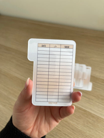 Trackers de Porte-monnaie Beige