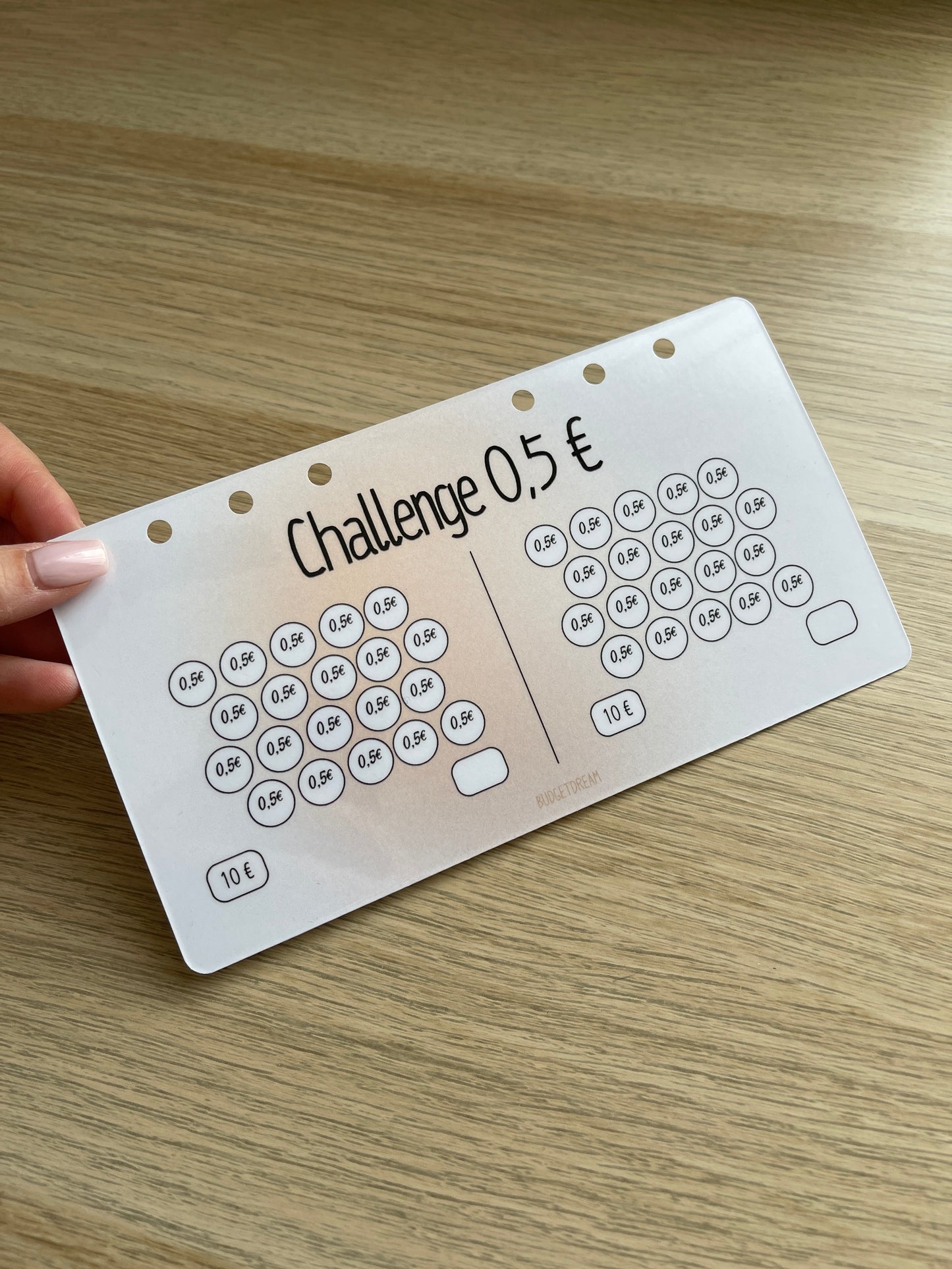 Challenge Page de garde - A6 - Beige