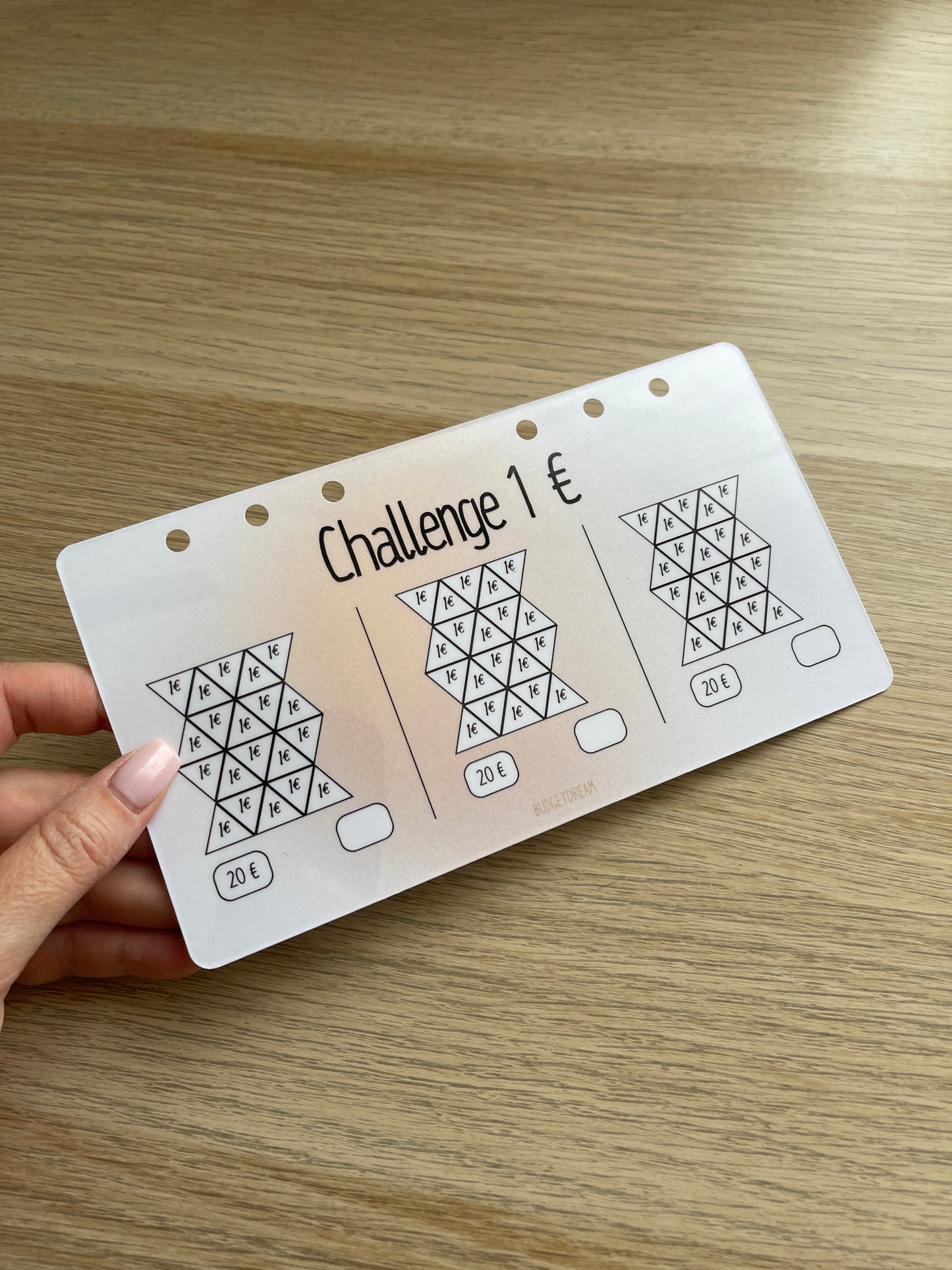 Challenge Page de garde - A6 - Beige