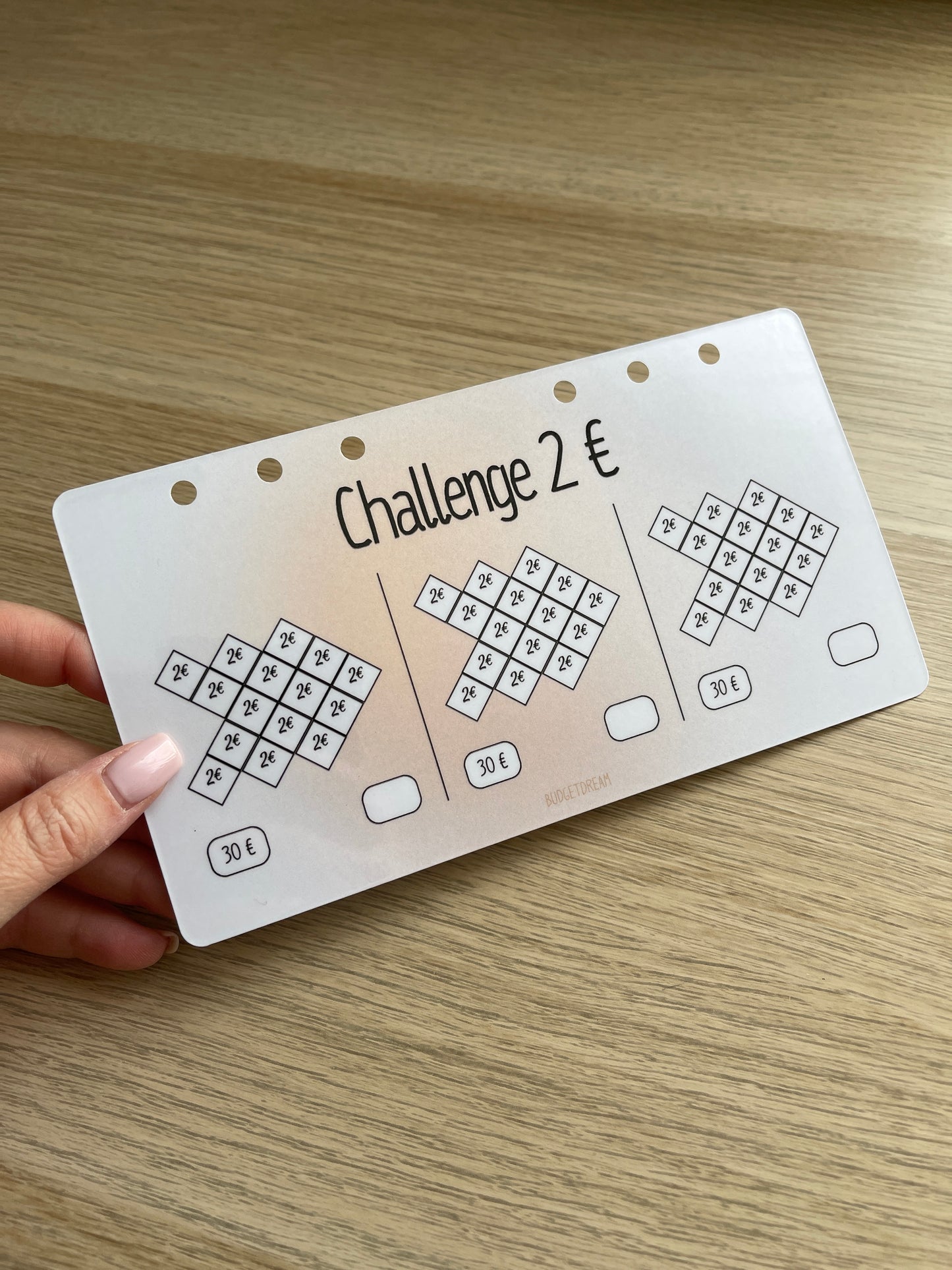 Challenge Page de garde - A6 - Beige