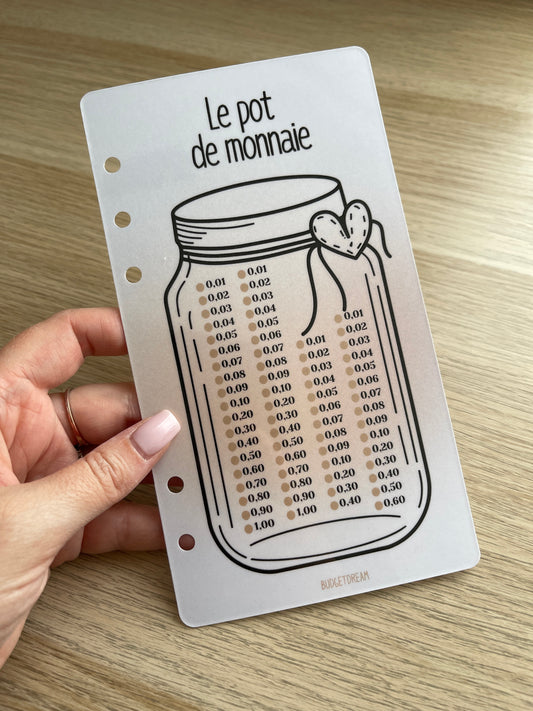 Challenge Page de garde - A6 - Beige