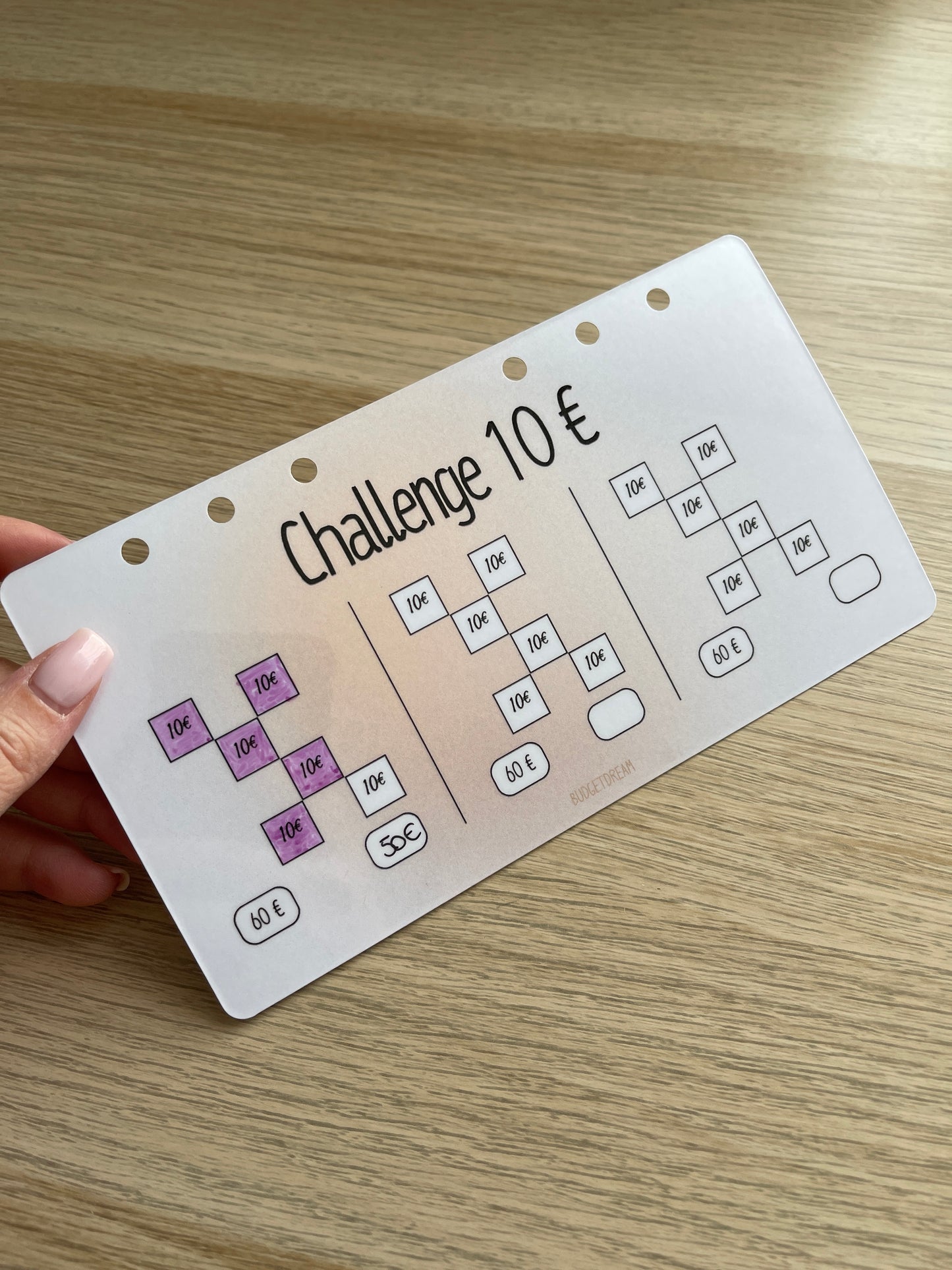 Challenge Page de garde - A6 - Beige