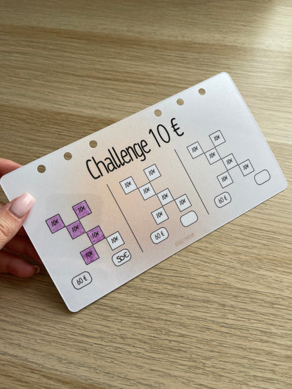 Challenge Page de garde - A6 - Beige
