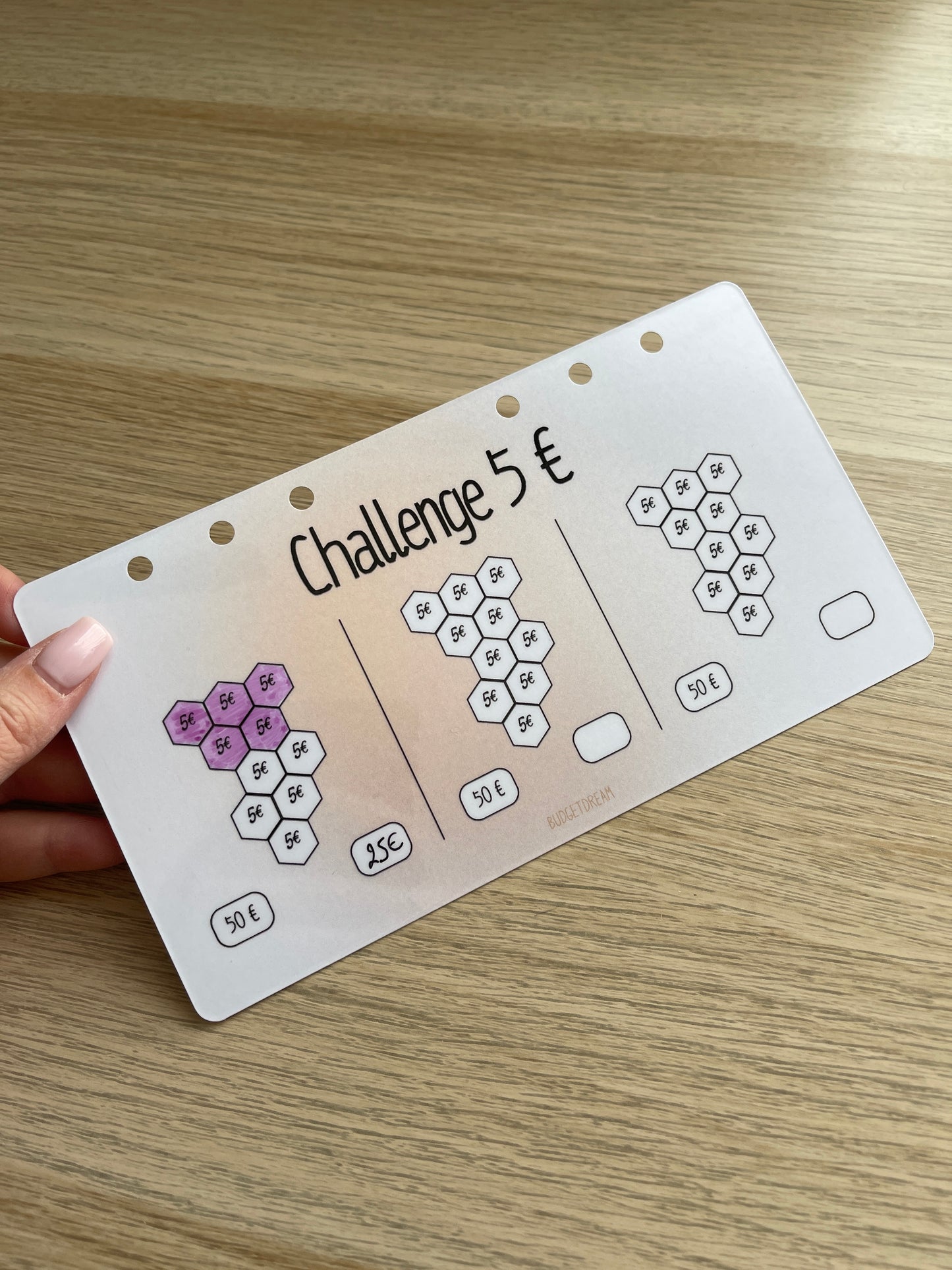 Challenge Page de garde - A6 - Beige
