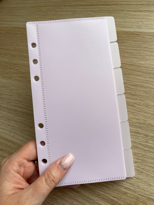 Enveloppes à onglet - Violet - A6