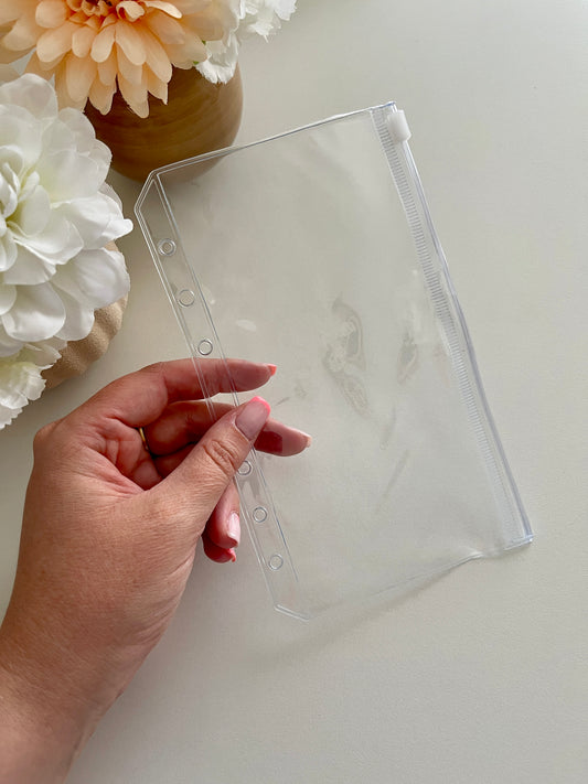 Enveloppes Zip Clear - A6