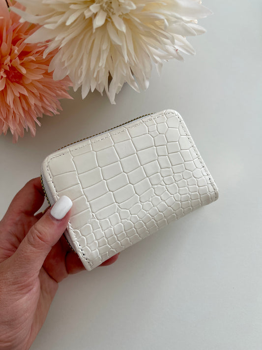 Porte-monnaie DZ - Blanc