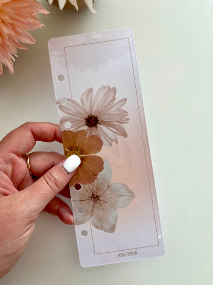 Marque-pages - Trio de fleurs - A6