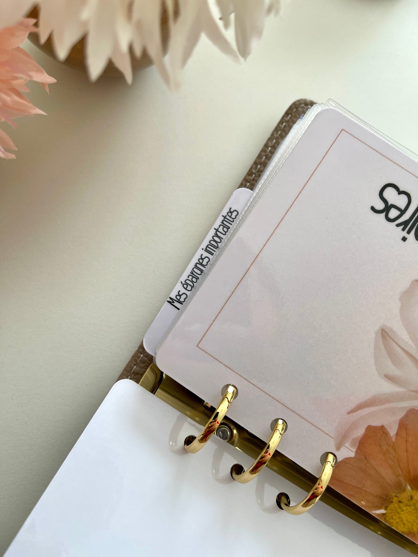 Marque-pages - Fleurs séchées - A6