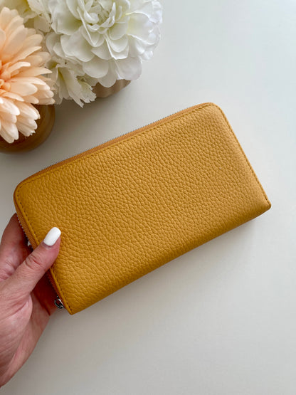 Porte-feuille Jaune + Trackers