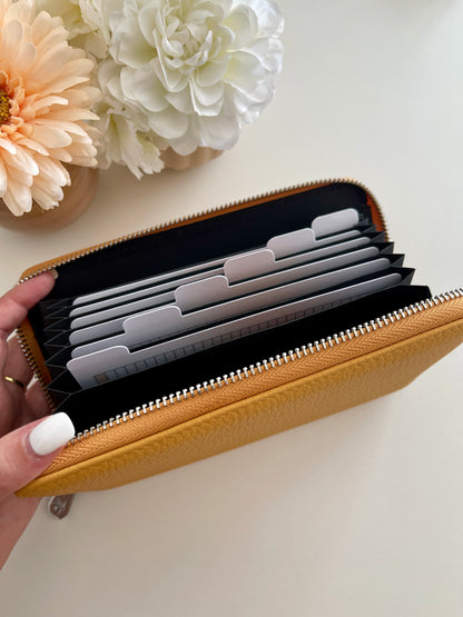 Porte-feuille Jaune + Trackers
