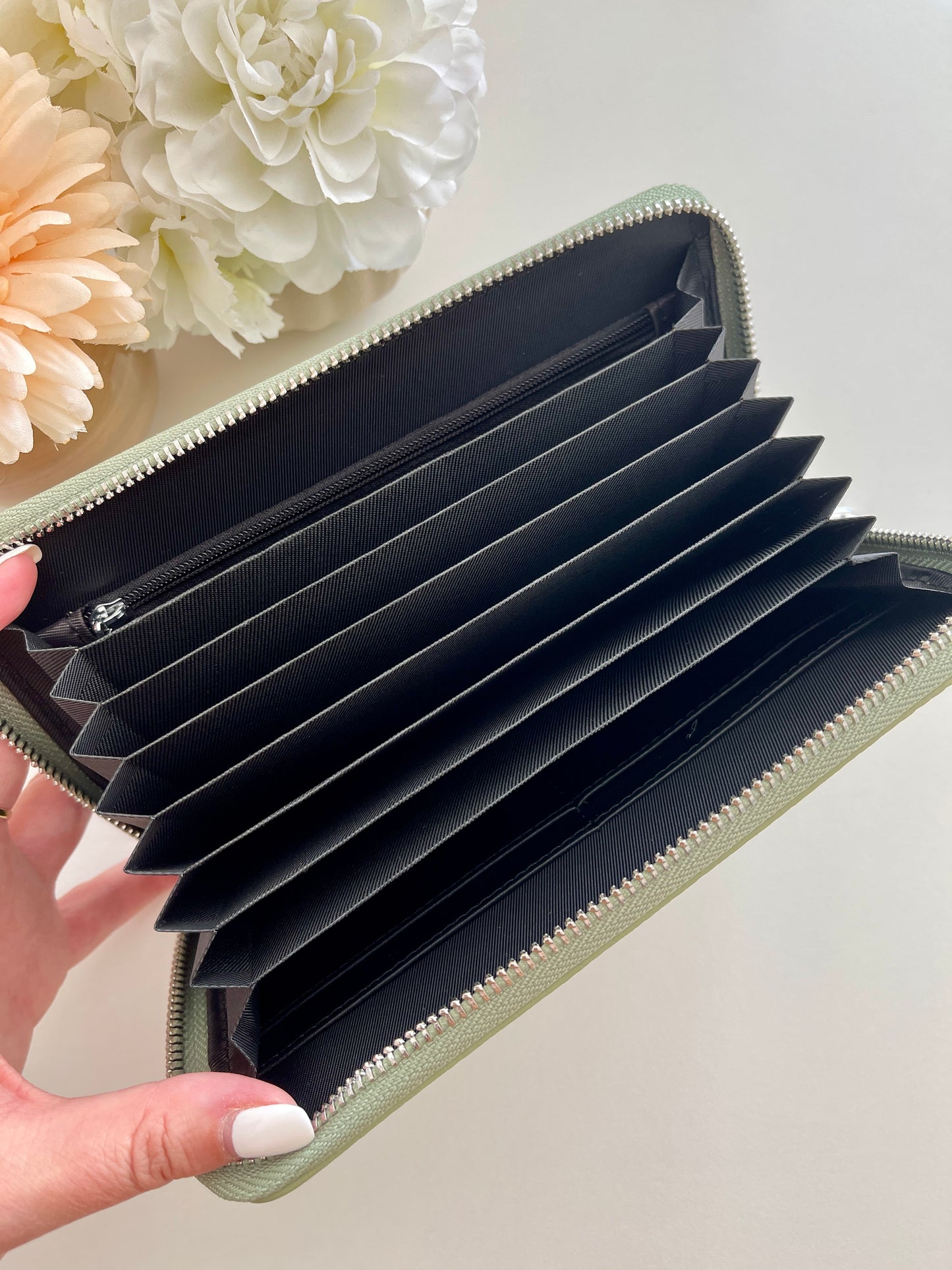 Porte-feuille Vert + Trackers