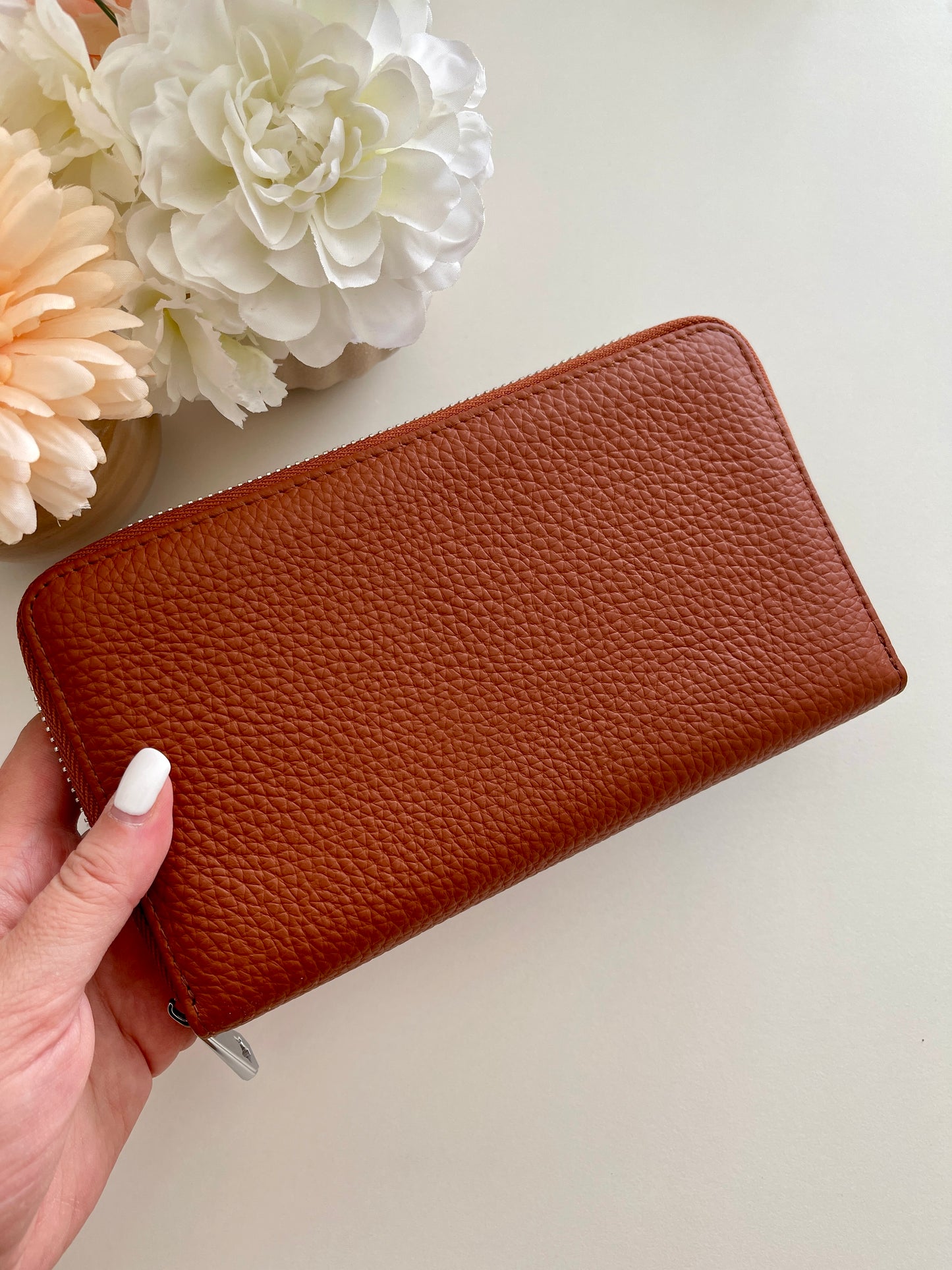 Porte-feuille Marron + Trackers