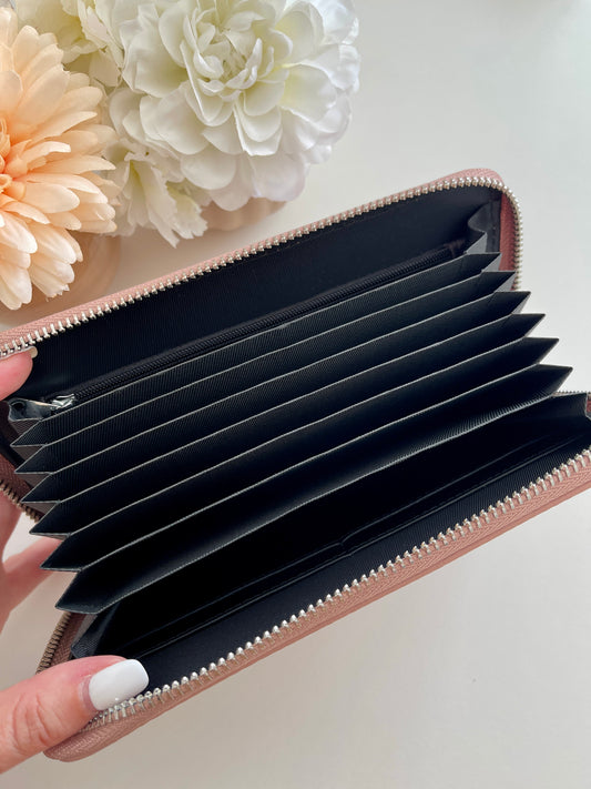 Porte-feuille Rose + Trackers