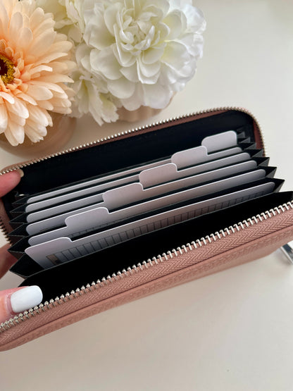 Porte-feuille Rose + Trackers