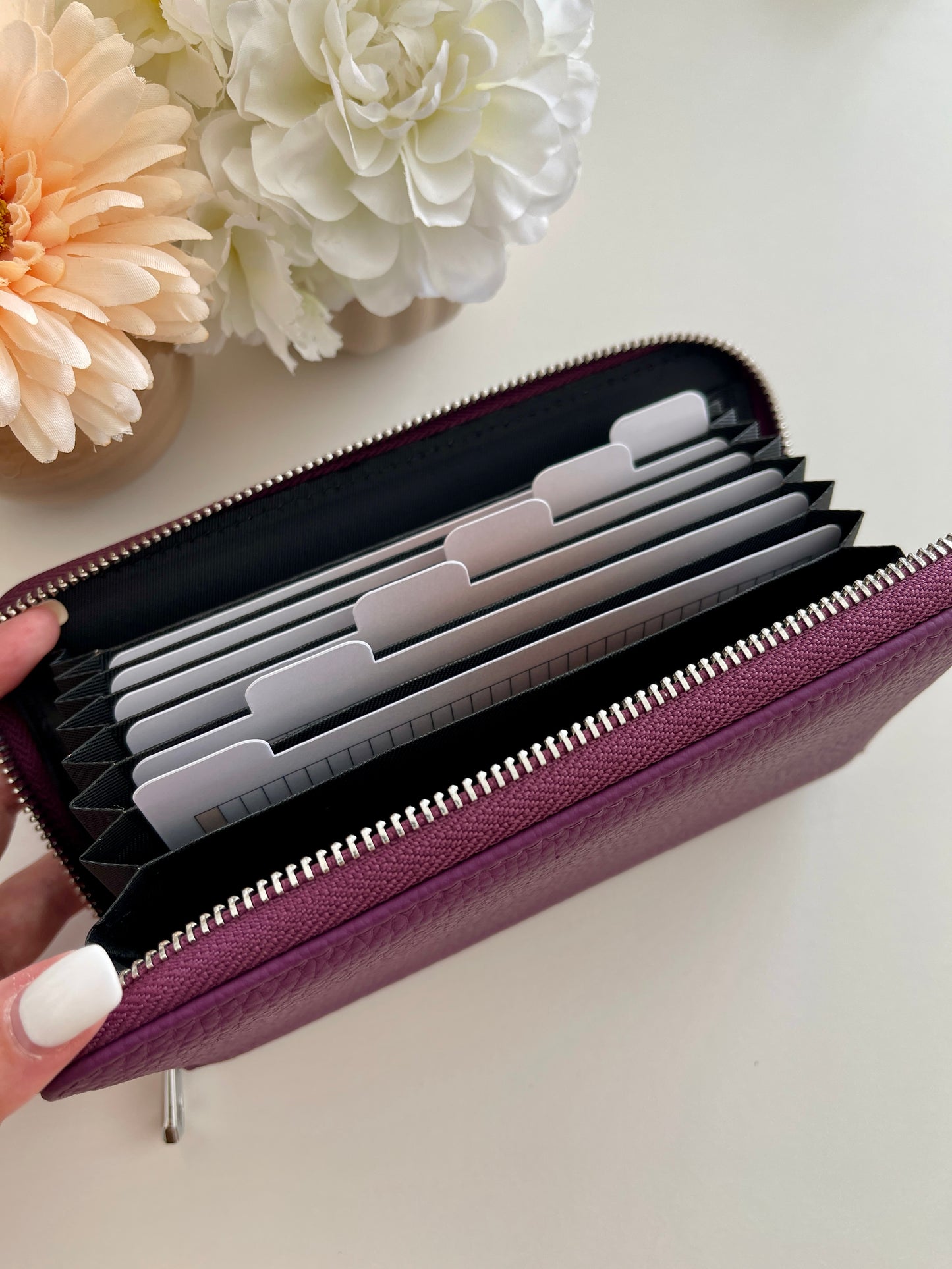 Porte-feuille Violet + Trackers