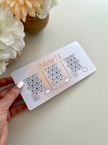 Challenge - A6 Paysage - Beige