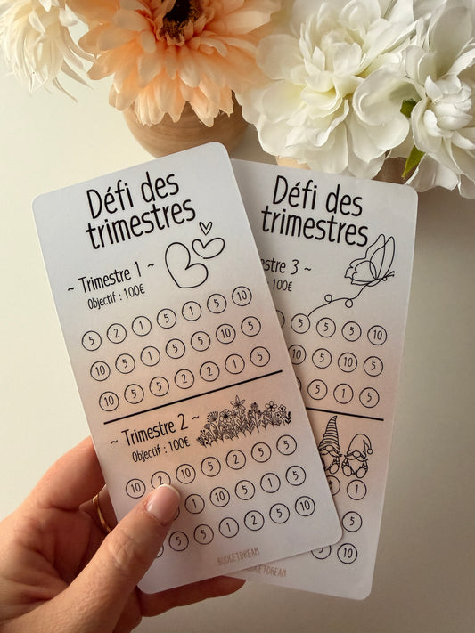 Défi des trimestres - A6