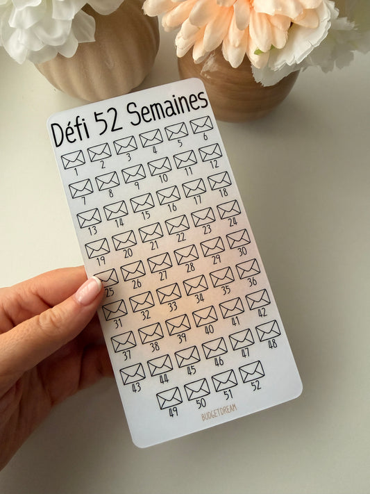 Défi 52 semaines - A6