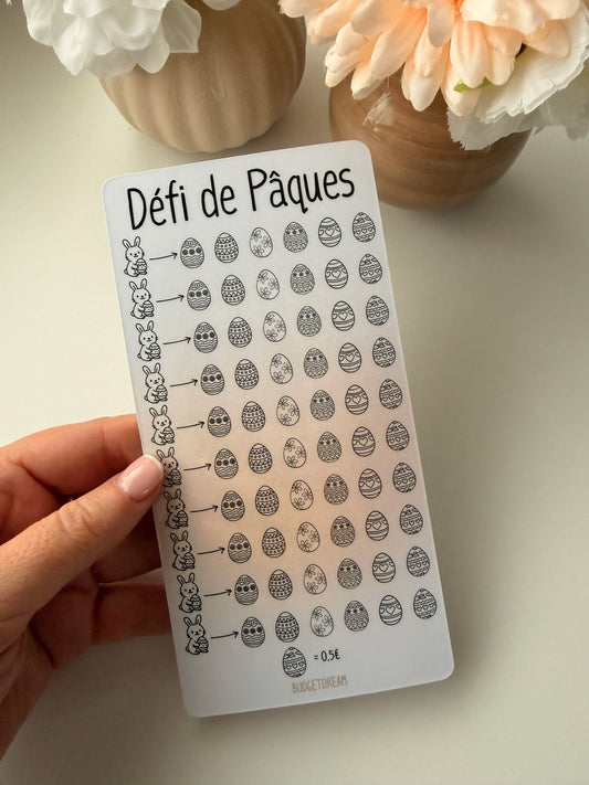 Défi de pâques - A6