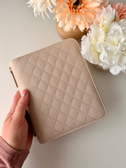 Classeur Zip A7 - Matelassé