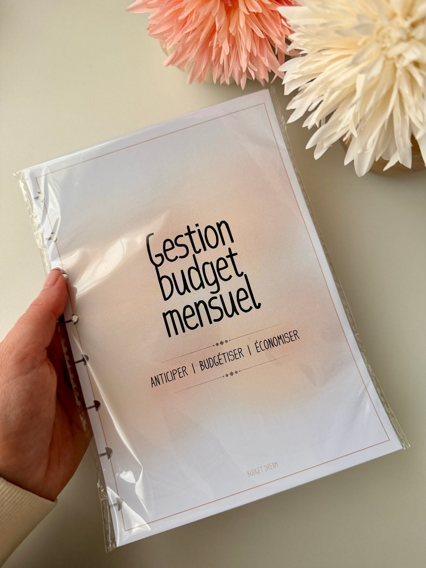 Recharge Gestion budget mensuel - Cahier - Mon budget journal